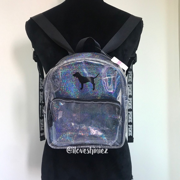 •Victoria's Secret PINK• Clear Mini Backpack - Picture 4 of 7